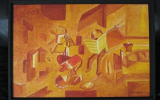 peinture de Josette Bude Laurent